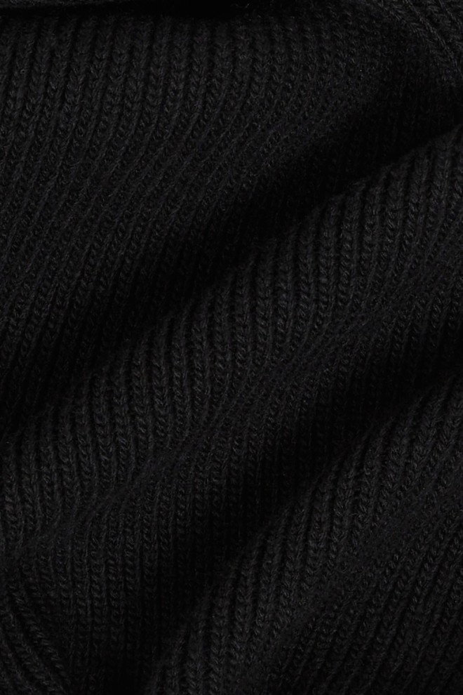 KARL LAGERFELD Black Women's Knit Scarf