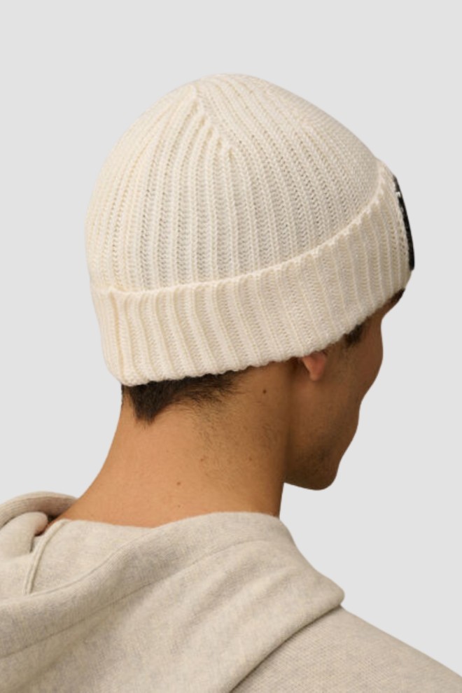 C.P. COMPANY Beżowa czapka Knit Cap