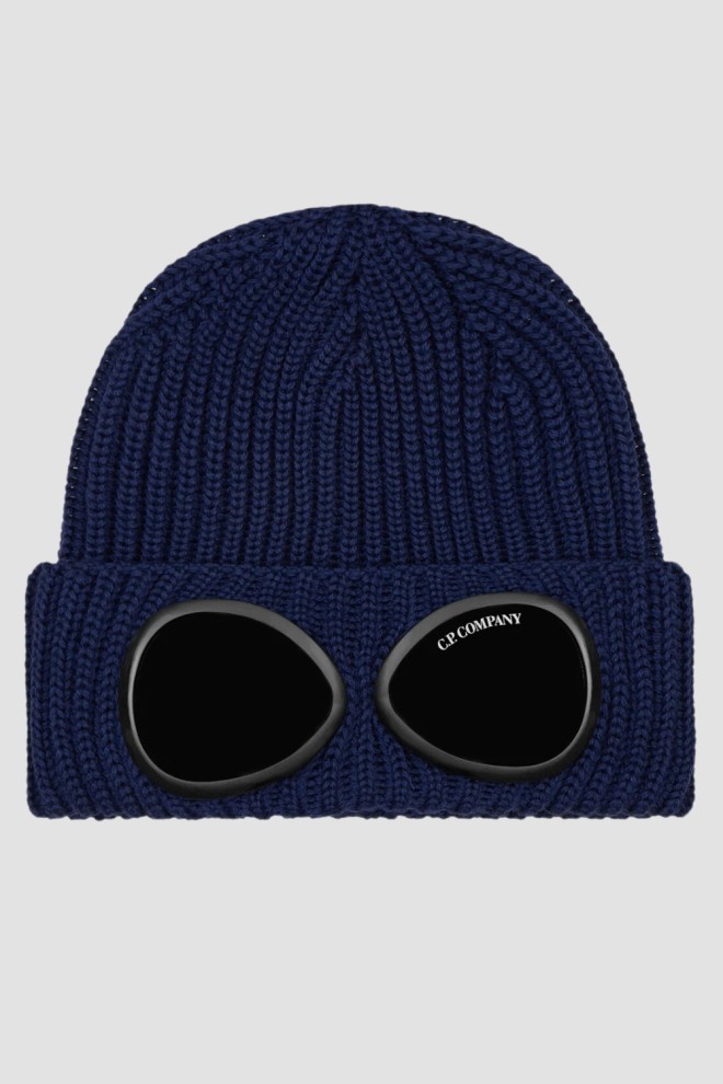 C.P. COMPANY Navy blue Knit Cap