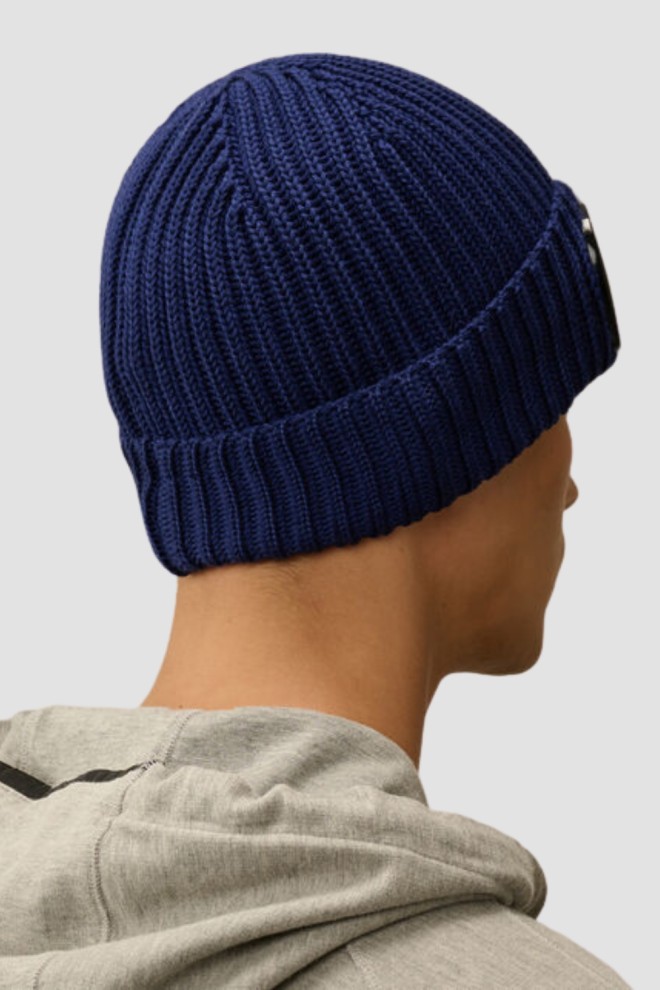 C.P. COMPANY Navy blue Knit Cap