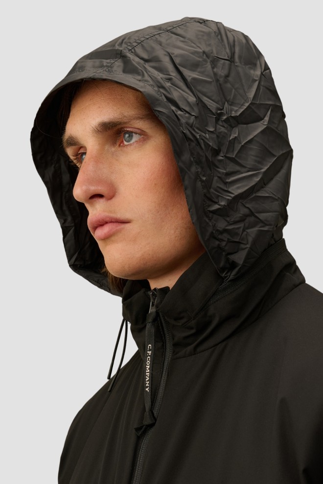 C.P. COMPANY Jachetă scurtă bomber neagră pentru bărbați