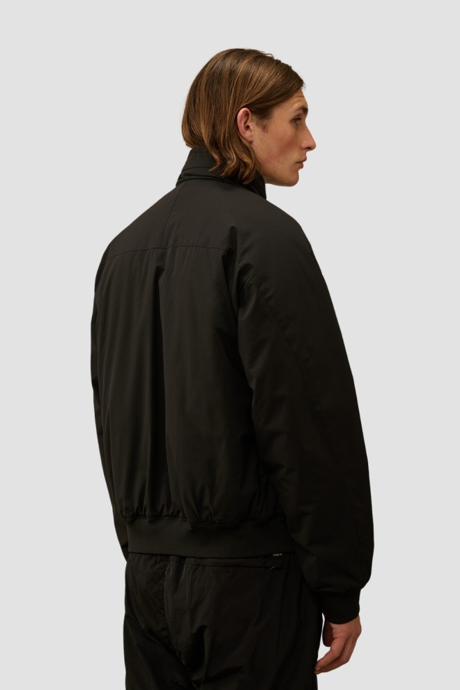 C.P. COMPANY Black Men's Bomber Short Jacket