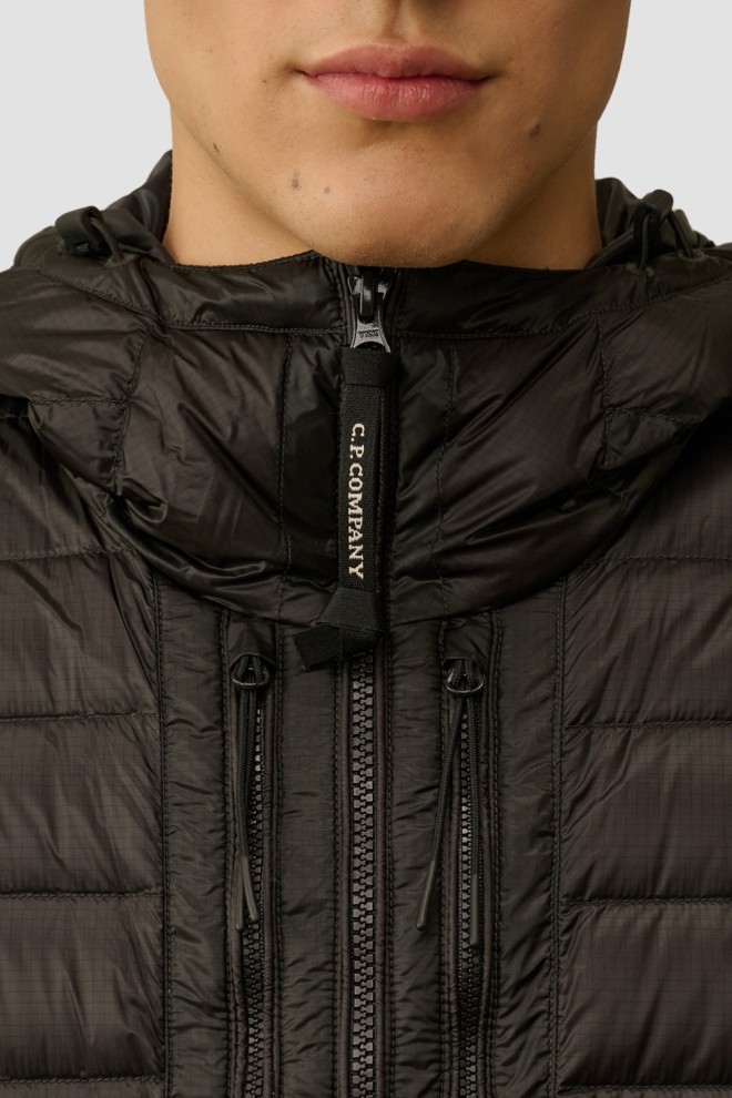 C.P. COMPANY Geacă neagră medie pentru bărbați