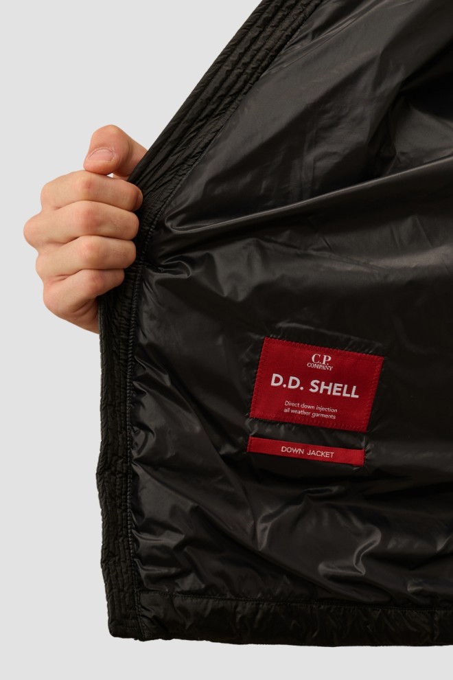 C.P. COMPANY Geacă neagră medie pentru bărbați