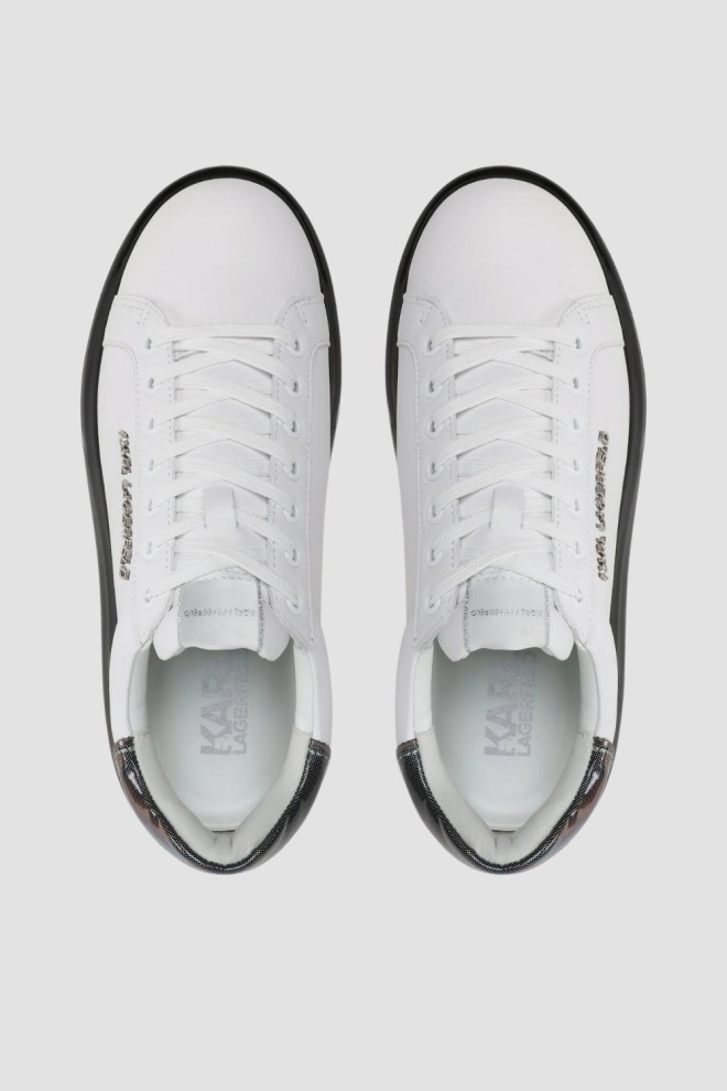 Adidași KARL LAGERFELD White KAPRI KUSHION Lo Lace Lthr pentru bărbați