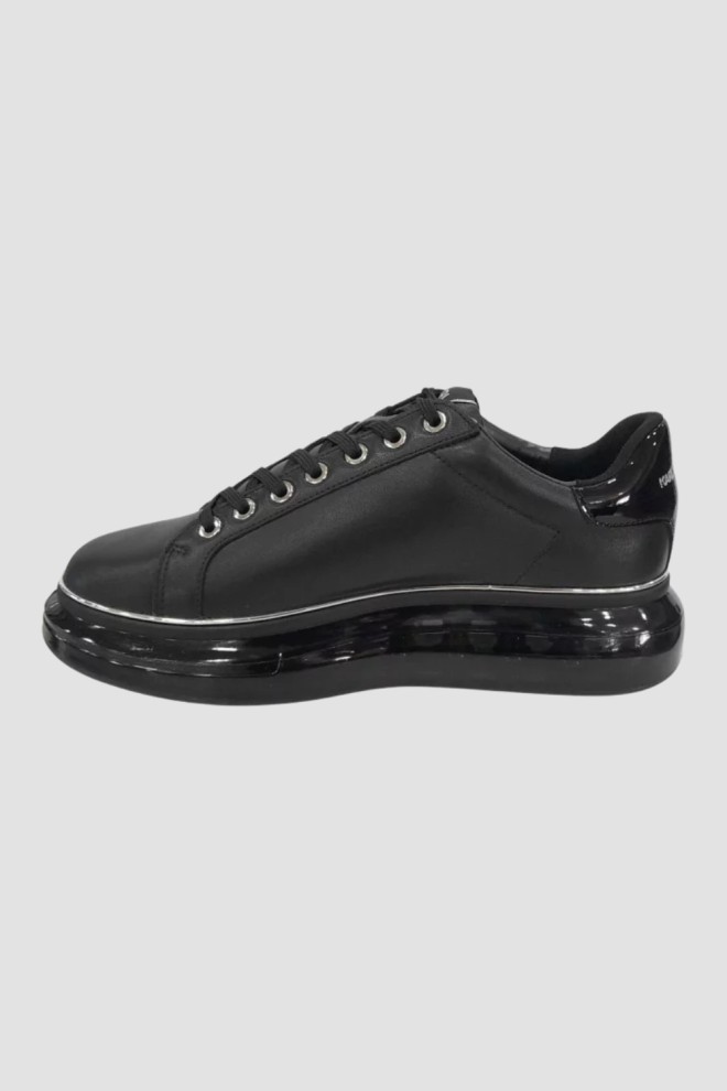 KARL LAGERFELD Black men's KAPRI KUSHION RSG Lo Lace sneakers