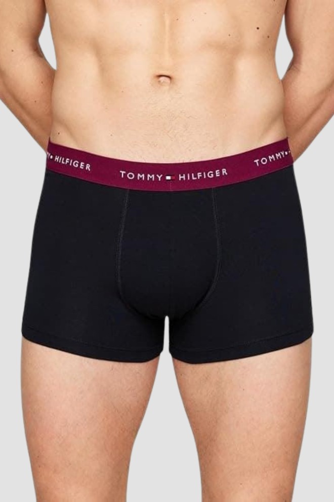 TOMMY HILFIGER Men's navy blue boxer shorts 3PACK set