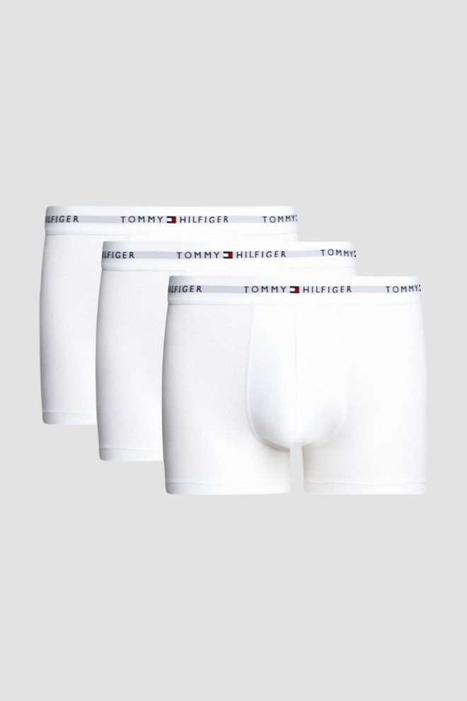 Чоловічі білі труси-боксери TOMMY HILFIGER комплект 3PACK