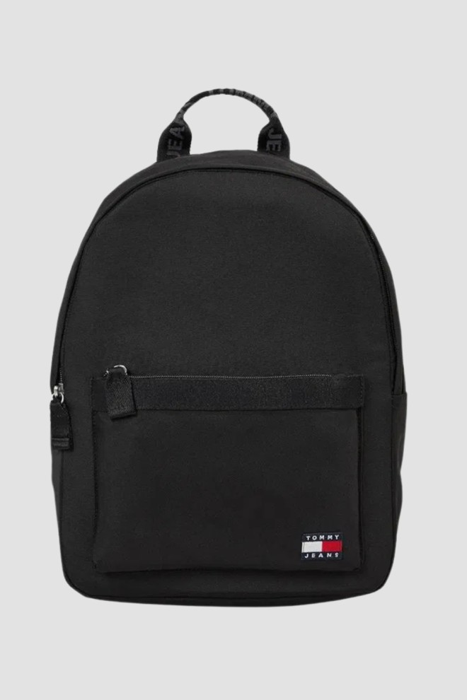 TOMMY JEANS Black men's backpack