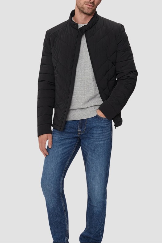 GUESS Black Men's Biker Jacket