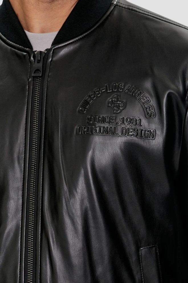 Bomber GUESS District din piele artificială pentru bărbați