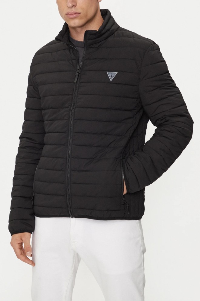 GUESS Czarna kurtka męska Lauper Padded Jacket