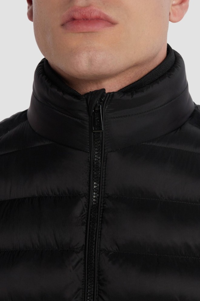 GUESS Black Men's Light Packable Realdown JKT Jacket