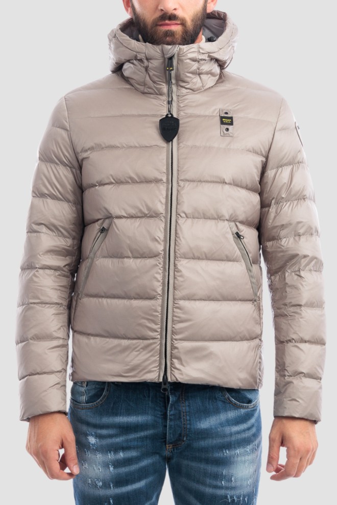 BLAUER Grey Men's Acton Short Jackets