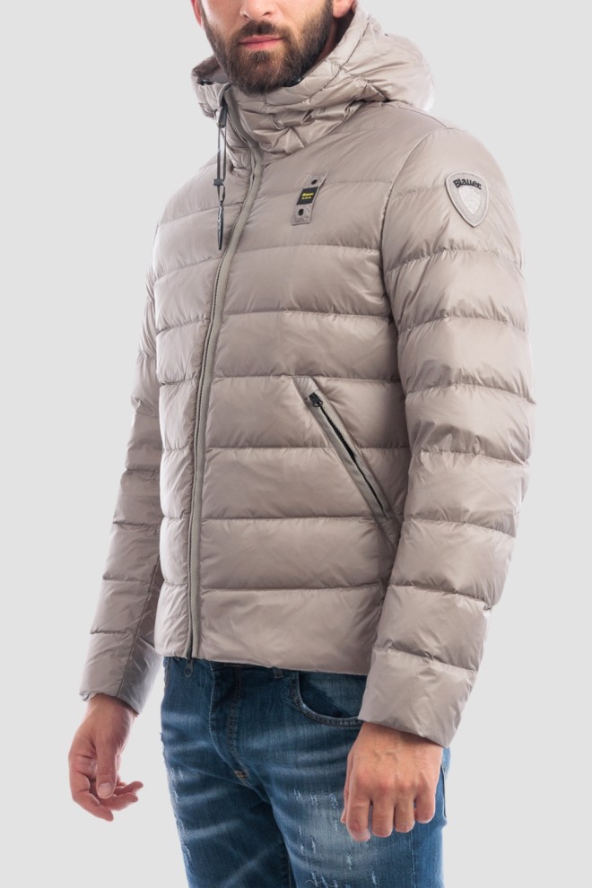 BLAUER Szara kurtka męska Acton Short Jackets