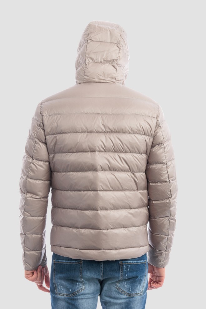 BLAUER Szara kurtka męska Acton Short Jackets