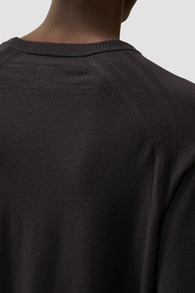 C.P. COMPANY Black Men's Crew Neck Sweater