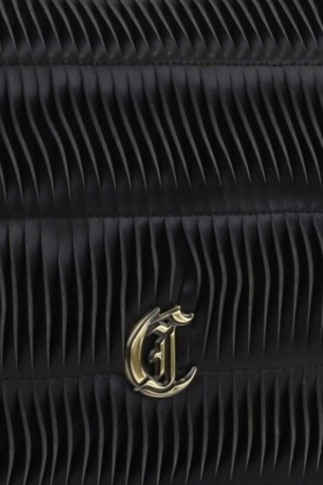 JUST CAVALLI Black Range F Gothic Woving Handbag