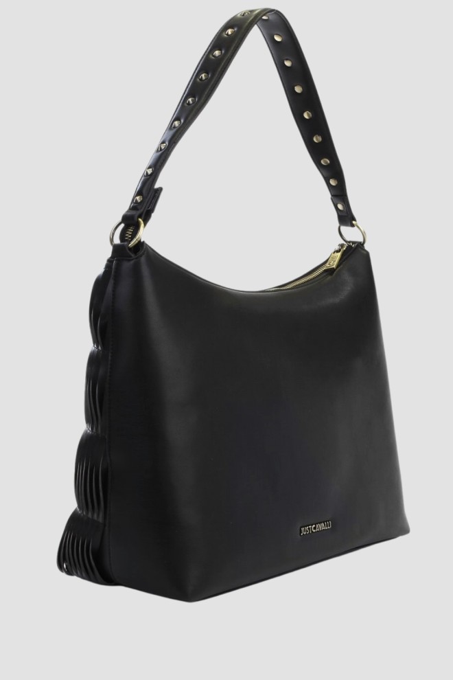 JUST CAVALLI Black Range F Gothic Woving Geantă