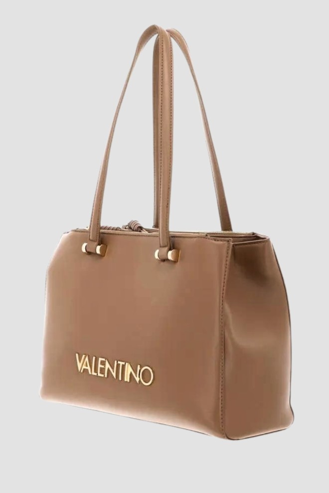 VALENTINO Brown Caprice Shopping Shopper Bag