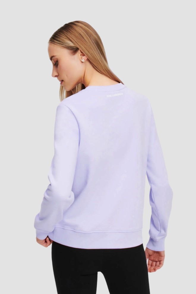 Hanorac Ikonik 2.0 pentru femei KARL LAGERFELD Lavender