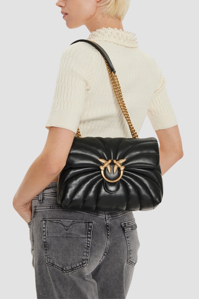 Класична сумочка PINKO Black Love Puff