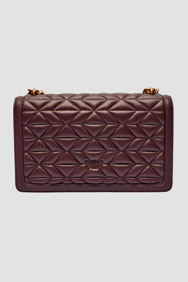 PINKO Brown Love One Classic DC Geantă