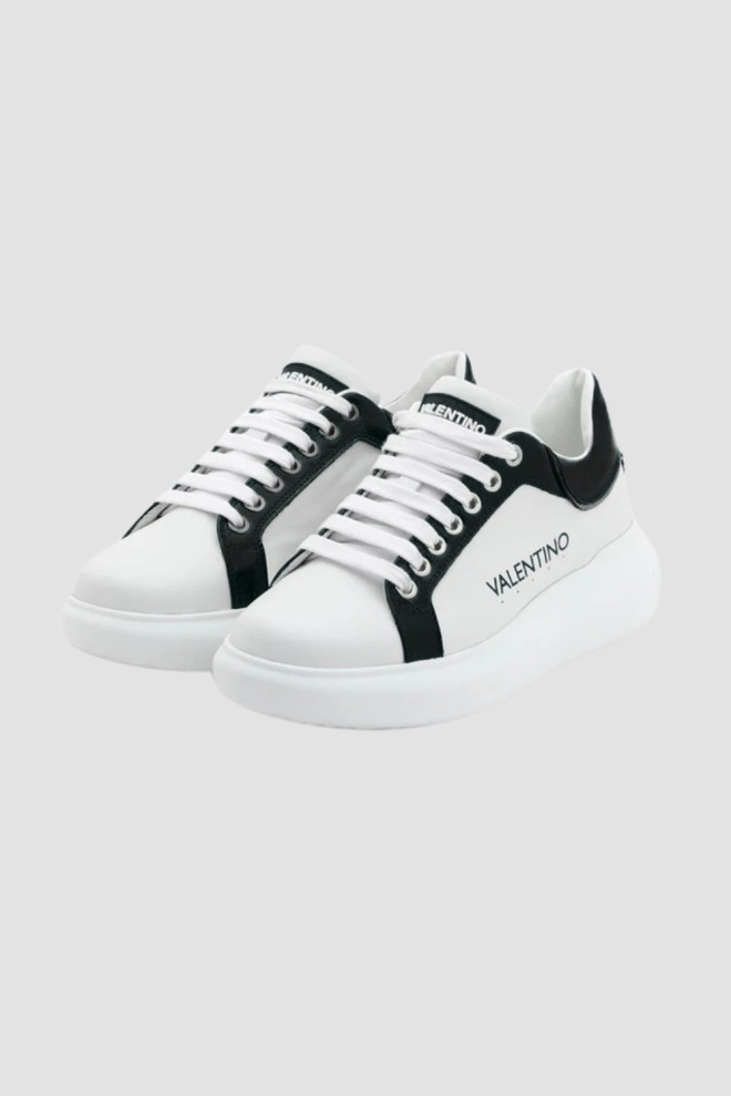 VALENTINO White Women's Bounce S Sneaker Lace-up