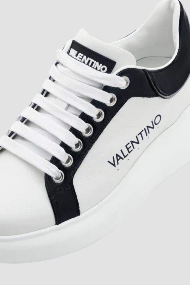 Білі жіночі кросівки на шнурівці VALENTINO Bounce S Sneaker