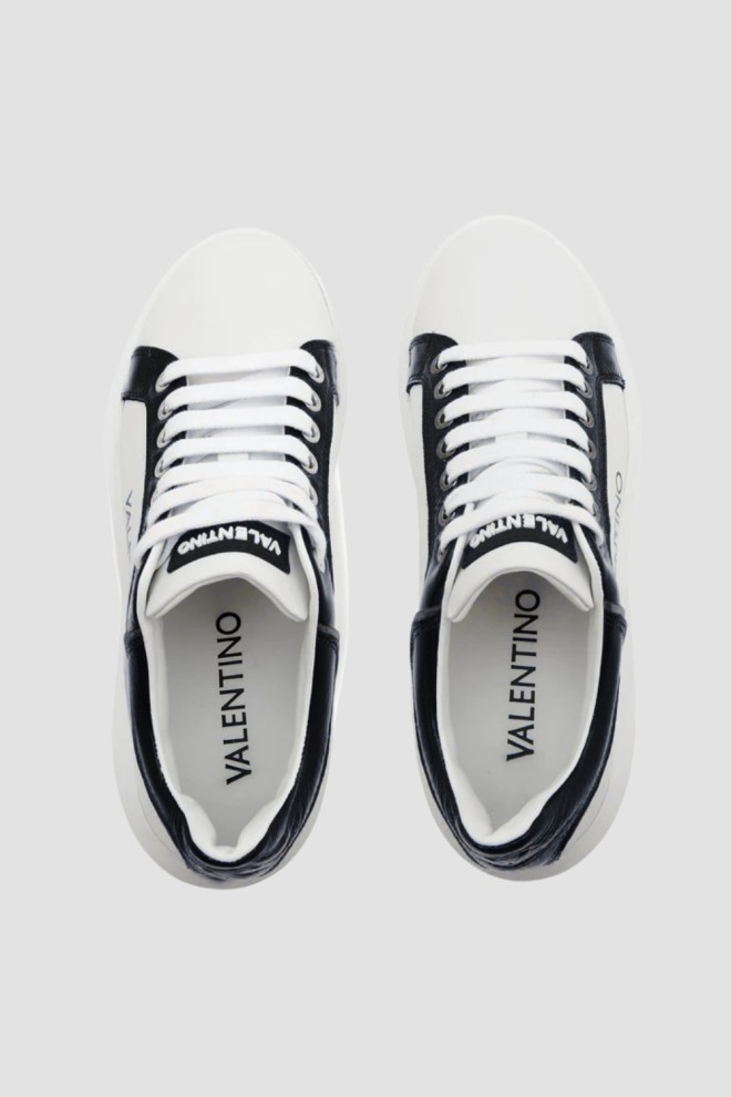 Білі жіночі кросівки на шнурівці VALENTINO Bounce S Sneaker
