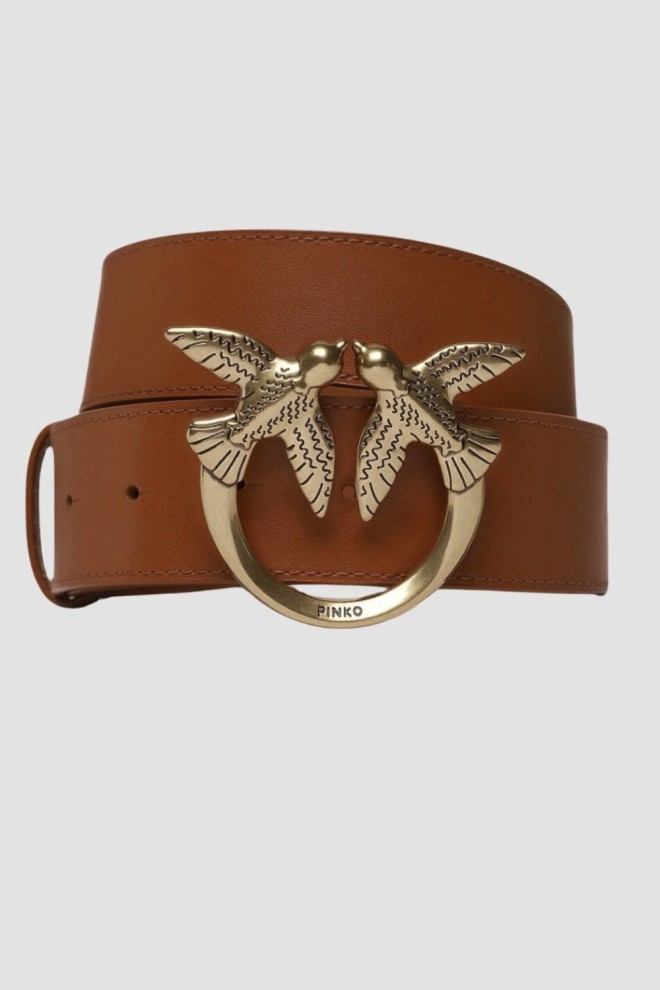 PINKO Brown Femeie Love Berry H4 Belt