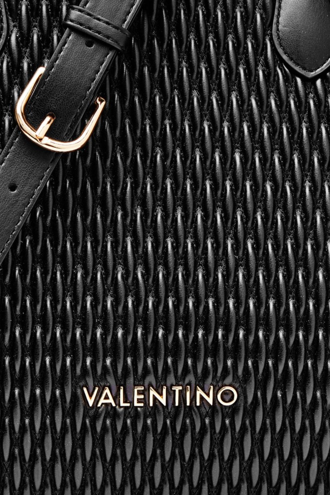 VALENTINO Geantă shopper neagră pentru femei Frequency Re Shopping