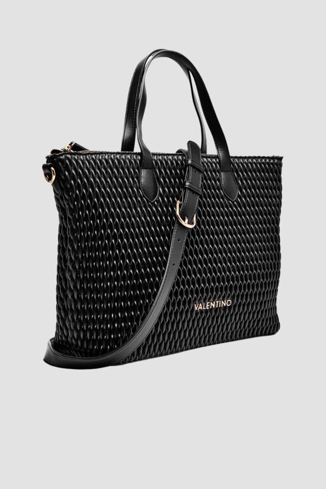 VALENTINO Czarna shopperka damska Frequency Re Shopping