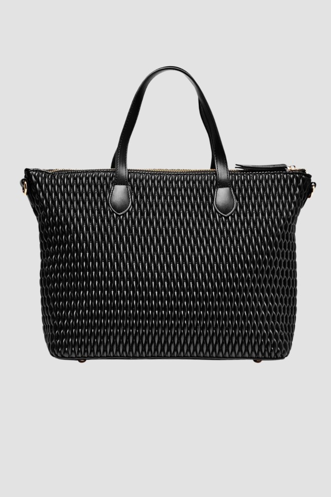 VALENTINO Czarna shopperka damska Frequency Re Shopping