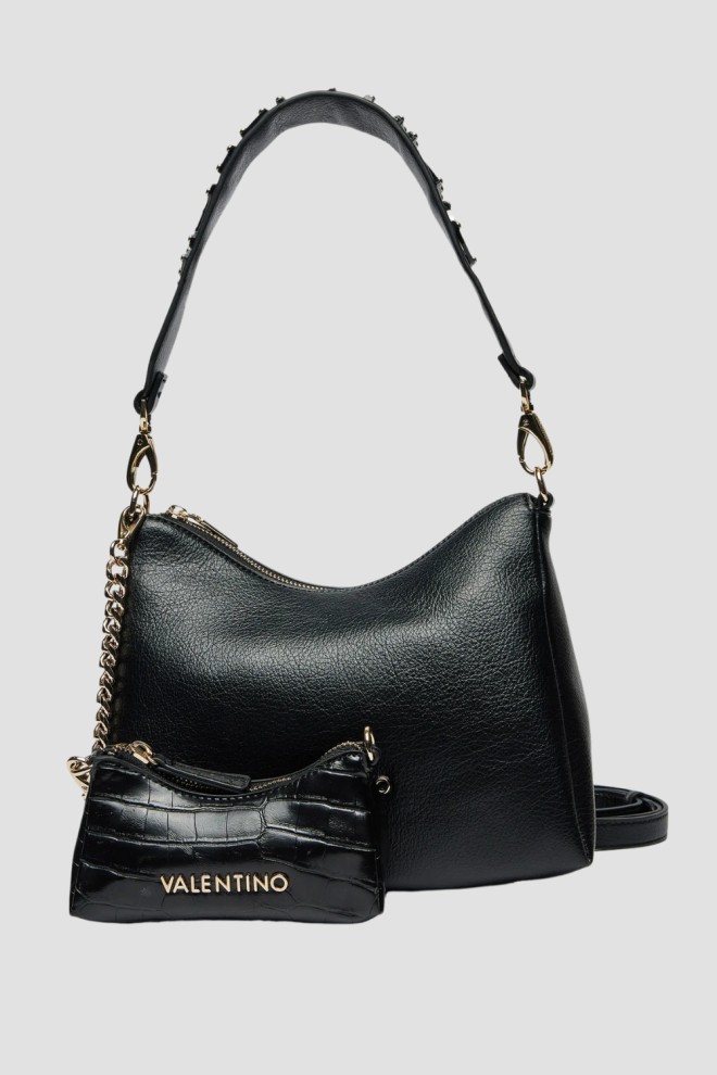 VALENTINO Femeii negru Kalimba Hobo Bag cu pungă