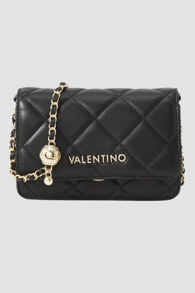 VALENTINO Black Women's Ocarina Flap Bag