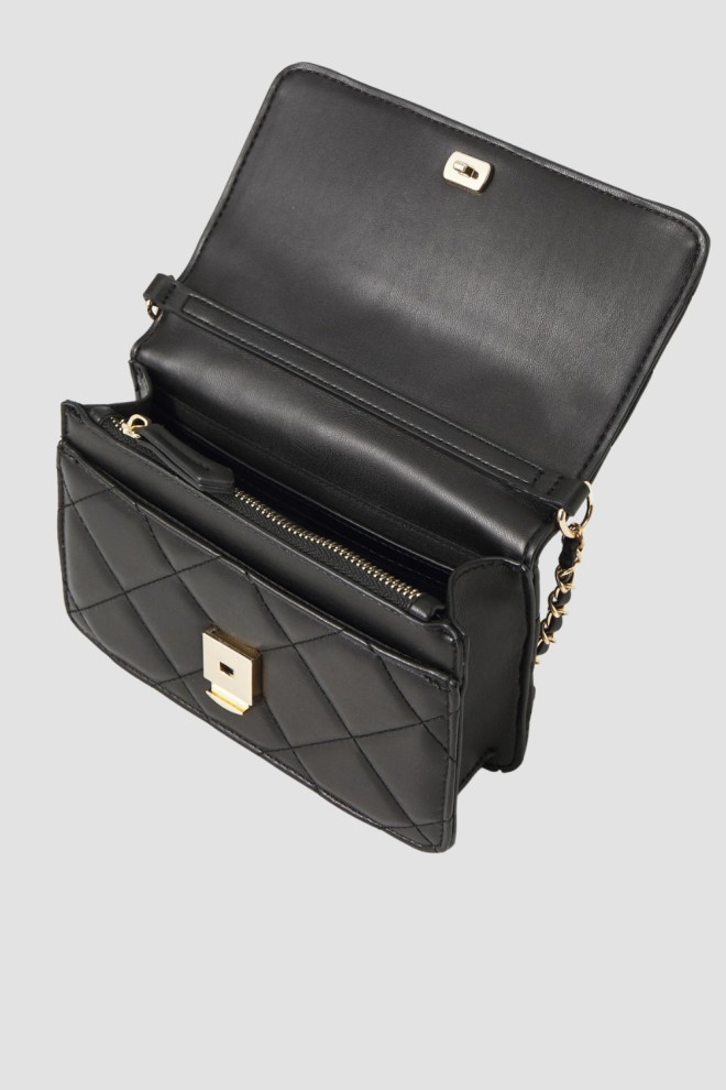 VALENTINO Czarna torebka damska Ocarina Flap Bag