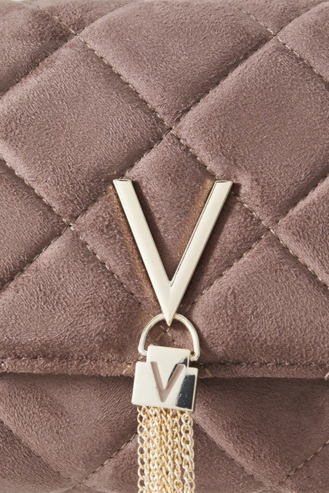 VALENTINO Geantă de mână pentru femei în taupe Charlotte Pochette