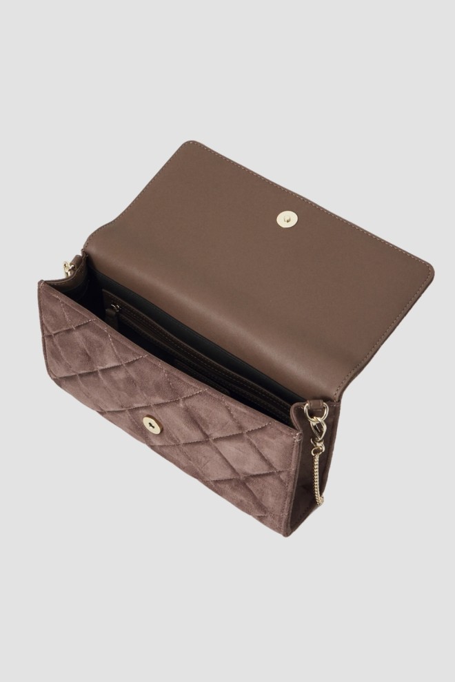 VALENTINO Geantă de mână pentru femei în taupe Charlotte Pochette