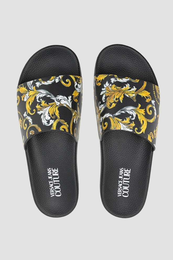 VERSACE JEANS COUTURE Negru Fondo Slide DIS. SQ4
