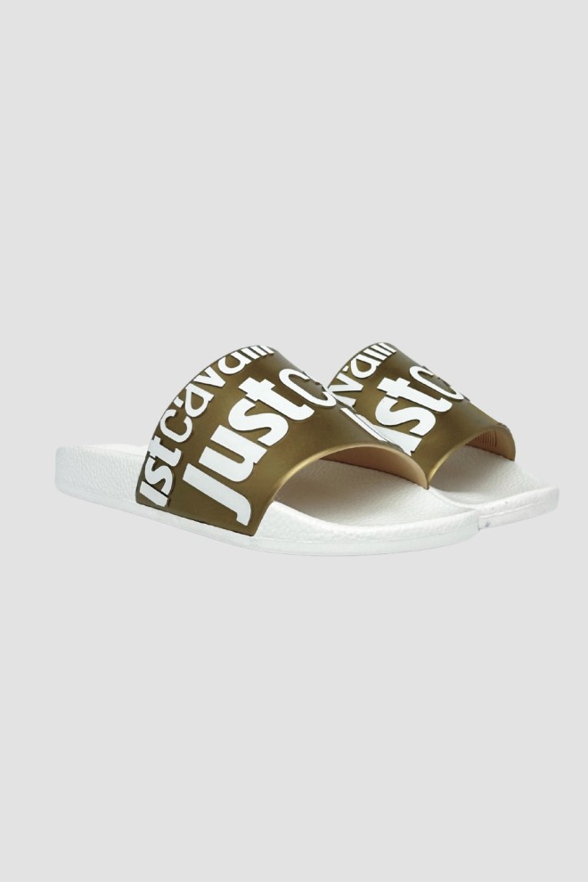 JUST CAVALLI Alb Fondo Pool flip-flops DIS. 1