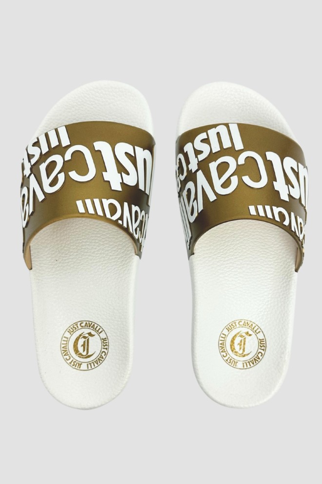 JUST CAVALLI Alb Fondo Pool flip-flops DIS. 1