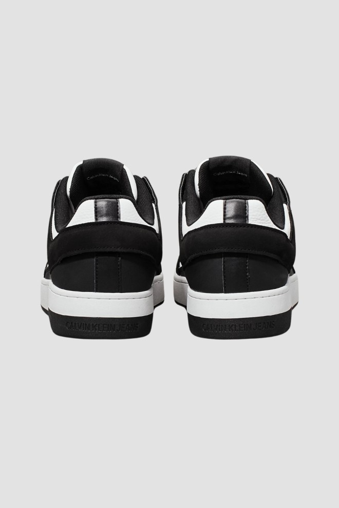 CALVIN KLEIN Czarno-białe sneakersy męskie