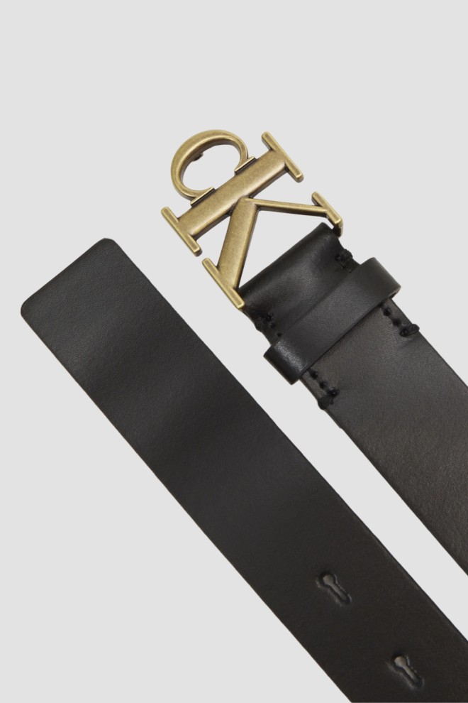 CALVIN KLEIN Cureaua cK neagră pentru femei