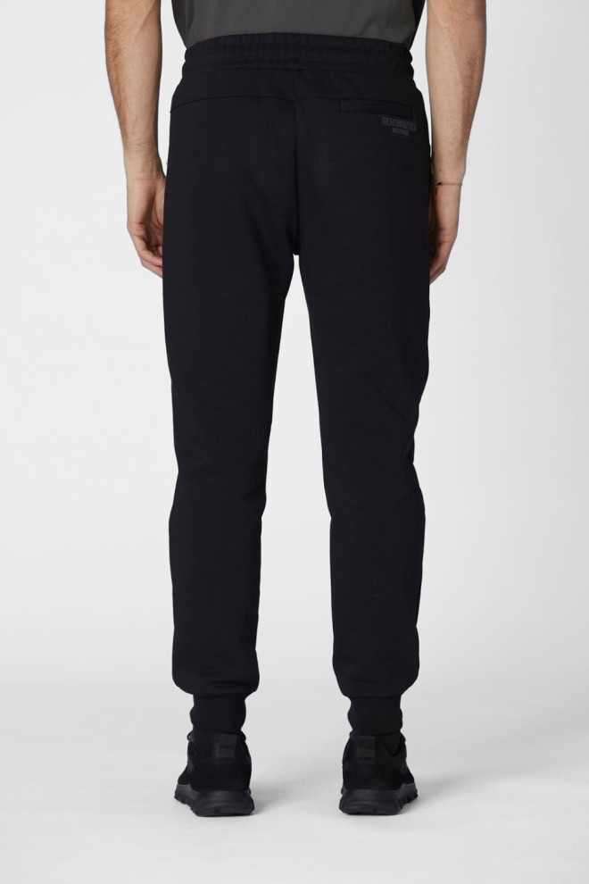 AERONAUTICA MILITARE Pantaloni de trening sport pentru bărbați negri