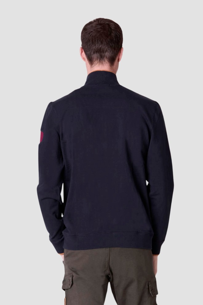 AERONAUTICA MILITARE Hanorace Tricolori Frecce brodate albastru marin pentru bărbați