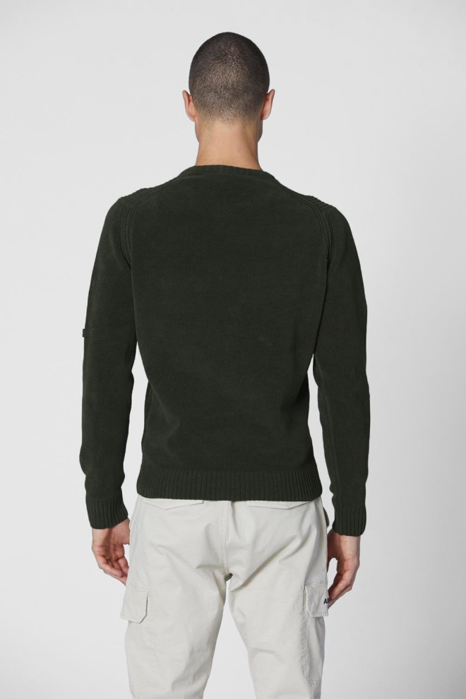 AERONAUTICA MILITARE Green men's sweater