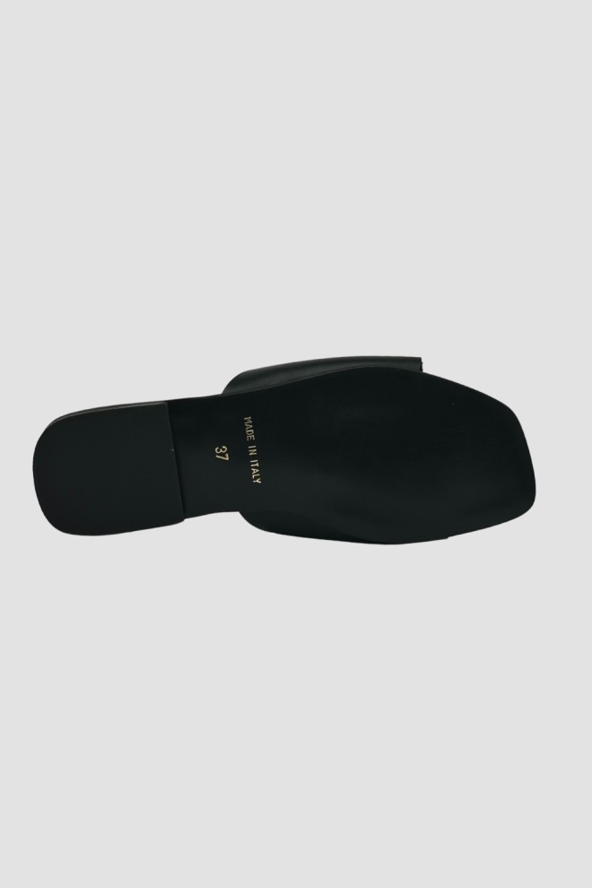 JUST CAVALLI Negru femei Fondo Elisie Ciabatta flip-flops