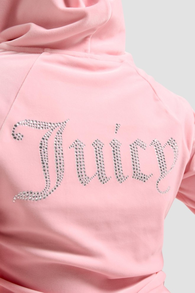 Hanorac Madison roz pentru femei JUICY COUTURE 