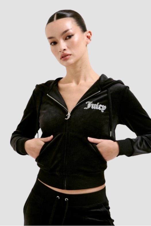 JUICY COUTURE Negru Hoodie...